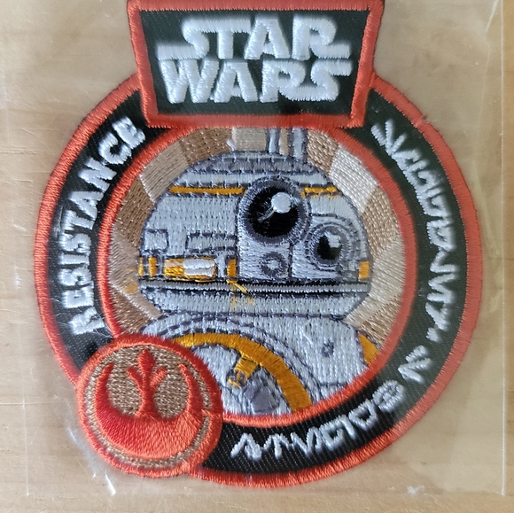 Funko Star Wars Resistance Iron On Patch New Lucasfilm 2015 BB-8 - Picture 2 of 4